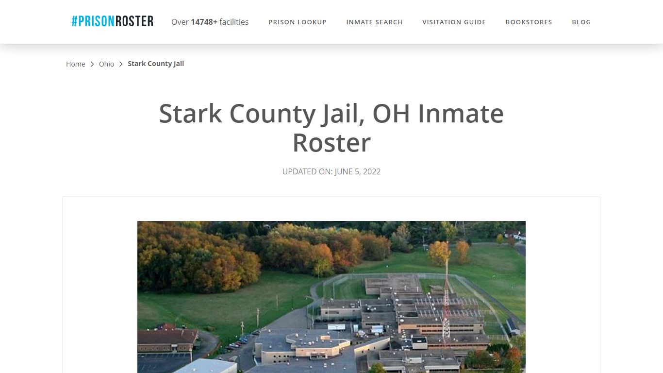 Stark County Jail, OH Inmate Roster - Inmate Locator